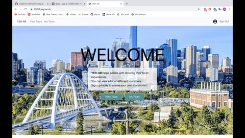 YEG-AR Tours Platform