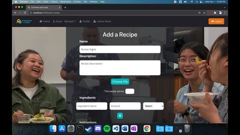 Converse and Cook App