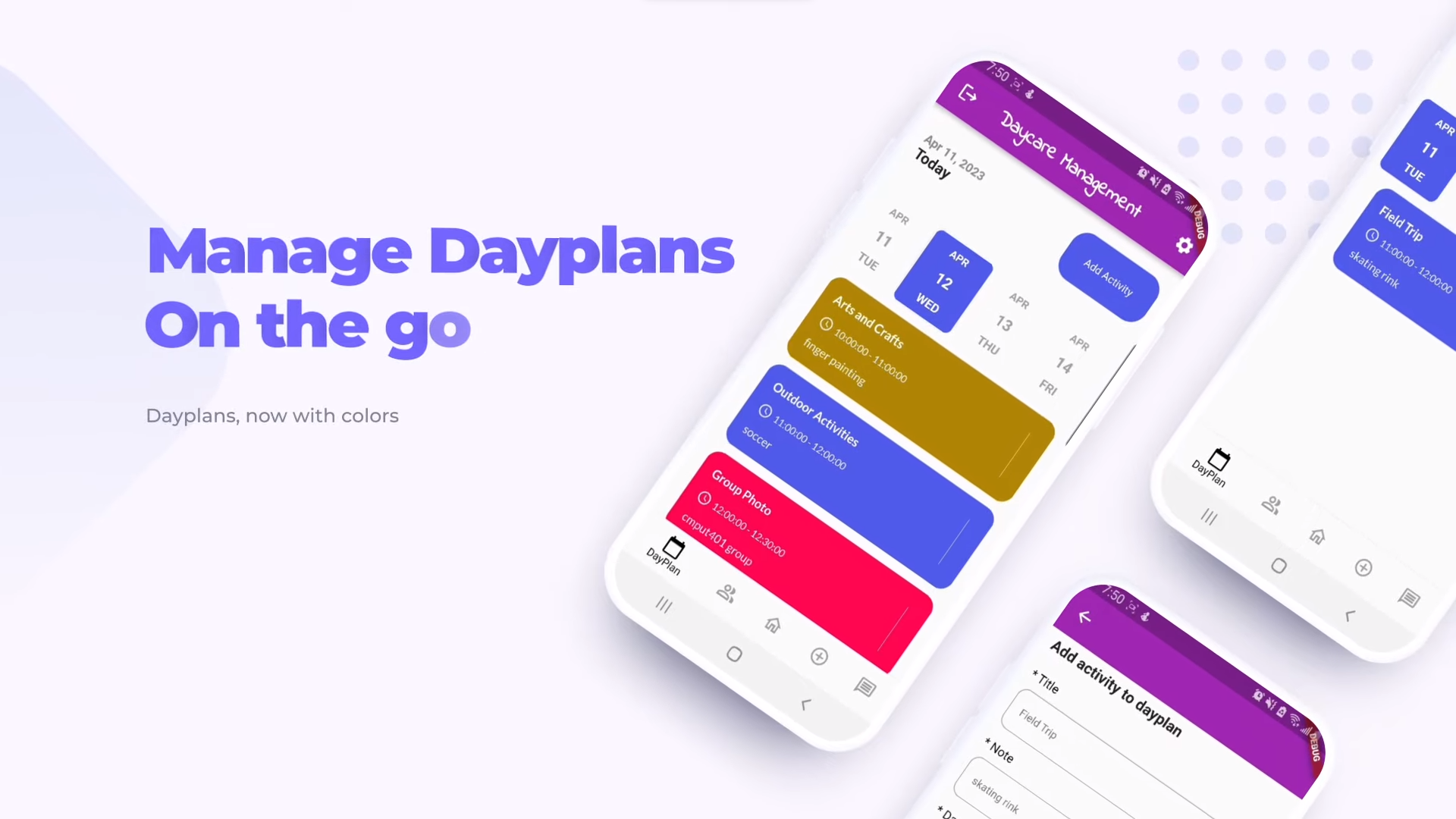 Daycare Management App